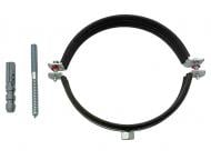 Хомут сантехнічний (комплект) 109-119 мм 4" 1 шт. сталь