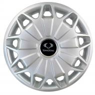Колпак для колес SJS SsangYong 338 R15" 4 шт. серебряный (108753)