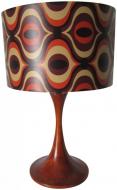 Настольная лампа декоративная Arte Lamp Zulu 1x40 Вт E27 коричневый/разноцветный A1962LT-1BR