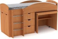 УЦЕНКА! Кровать-горка Компанит Универсал 70х190 см ольха (УЦ №171)