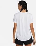 Футболка Nike W NK ONE DF SWSH HBR SS DX1025-100 р.M белый