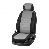 Комплект чохлів на сидіння Mercedes-Benz W203 С-класс з 2000-2006 р. роздільний 467 29086 Eco Lazer чорний із сірим