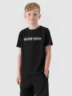 Футболка 4F 4FJWSS25TTSHM2186-20S р.134 черный