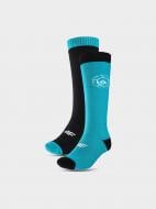 Шкарпетки 4F SOCKS FNK U177 (2PACK) 4FWAW24UFSOU177-21S р.39-42 чорний