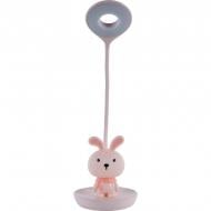 Настольная лампа KITE LED Cloudy Bunny 2,5 Вт розовый K24-492-1-2