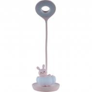 Настольная лампа KITE LED Cloudy Bunny 2,5 Вт розовый K24-493-1-2
