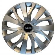 Колпак для колес SJS Iveco 432 R16" 4 шт. серебряный (108794)