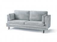 Кровать-диван прямой Мебель Прогресс ХЕМНИЦ светло-серый 2160x915x1000 мм