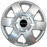 Колпак для колес SJS Isuzu 413 R16" 4 шт. серебряный (108809)
