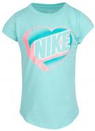 Футболка Nike SHORT SLEEVE GRAPHIC T-SHIRT 36H573-F1P р.2XS бірюзовий