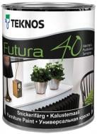 Фарба TEKNOS Futura 40 база 1 напівглянець 0,9 л