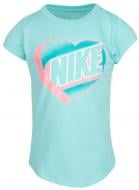 Футболка Nike SHORT SLEEVE GRAPHIC T-SHIRT 36H573-F1P р.6X бирюзовый