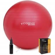 М'яч для фітнесу Cornix Anti-Burst Red d85 см XR-0252