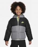 Пуховик для мальчиков демисезонный Nike COL BLOCK PUFFER 86K910-023 р.7 черный