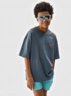 Футболка 4F 4FJWSS25TTSHM1914-46S р.146 голубой