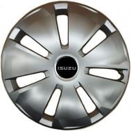 Колпак для колес SJS Isuzu 433 R16" 4 шт. серебряный (108829)