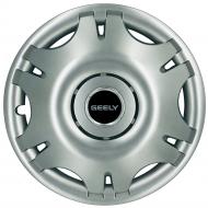 Колпак для колес SJS Geely 402 R16" 4 шт. серебряный (108832)