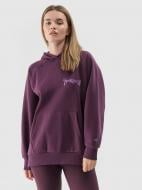 Джемпер 4F SWEATSHIRT F1338 4FWAW24TSWSF1338-50S р.S фіолетовий