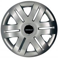 Колпак для колес SJS Geely 406 R16" 4 шт. серебряный (108836)
