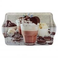 Таця Arino Coffee and cookies 39,5x24,1x2,5 см прямокутна 74654