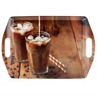Таця Arino Ice Coffee 45x31x4 см прямокутна 74655