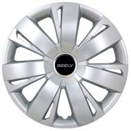 Колпак для колес SJS Geely 411 R16" 4 шт. серебряный (108841)