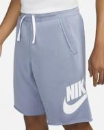 Шорты Nike CLUB ALUMNI HBR FT SHORT DX0502-493 р. 3XL голубой