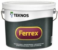 Эмаль TEKNOS Ferrex серая мат 3 л