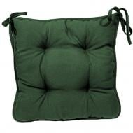 Подушка на стілець rainbow темно-зелена