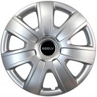 Колпак для колес SJS Geely 415 R16" 4 шт. серебряный (108845)