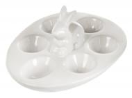 Подставка для яиц Lefard Кролик 25х17,8х8,3 см білий 947-036 Подставка для яиц Lefard Кролик 25х17,8х8,3 см білий 947-036