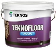 Емаль TEKNOS TEKNOFLOOR AQUA база 1 напівглянець 2,7 л