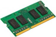 Оперативная память Kingston SODIMM DDR3 2 GB (1x2GB) 1333 MHz (KVR13LS9S6/2)