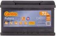 Аккумулятор автомобильный Centra FUTURA 72Ah 720A 12V «+» справа (CA722)