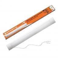 Світильник світлодіодний Євросвітло EV-LS-18 з кабелем 1,5 м і вилкою 18 Вт 6400 К холодний 59287