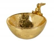 Конфетница Lefard Золотой кролик 15х13х9,6 см 947-043 Конфетница Lefard Золотой кролик 15х13х9,6 см 947-043