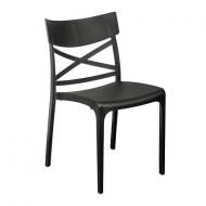Стул пластиковый Bica Сroix 80x46x56 см графит
