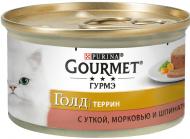 Корм Gourmet Gold паштет з качкою морквою і шпинатом по-французьки 85 г Корм Gourmet Gold паштет з качкою морквою і шпинатом по-французьки 85 г
