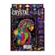 Набор для занятий мозаикой Danko Toys Crystal Mosaic с.2 №6 попугай CRM-02-06