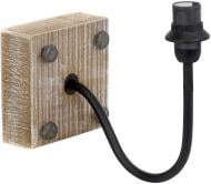 Бра Eglo 1+1 VINTAGE 1x60 Вт E14 черный 49326 Бра Eglo 1+1 VINTAGE 1x60 Вт E14 черный 49326