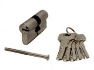 Циліндр Vanger 40x40 ключ-ключ 80 мм хром YM-80-CR (UA) ПАК