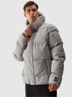 Пуховик чоловічий зимовий 4F DOWN JACKET M479 4FWAW24TDJAM479-25S р.L сірий