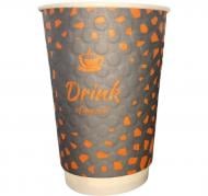 Стакан Стакан папер кольор бабл подв стін 250мл 20шт Allegro-Opt 250 мл 20 шт.