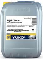 Моторное масло полусинтетическое YUKO (VUKO) Mega HD 15W-40 20 л (4820070246032)