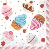 Серветки столові Silken ТІСТЕКА З РАМКОЮ 33х33 см 18 шт.