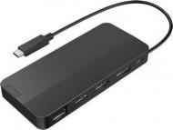 Док-станция Lenovo USB-C Dual Display Travel Dock black (40B90000WW)
