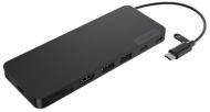 Док-станция Lenovo USB-C Slim Travel Dock black (4X11N40212)
