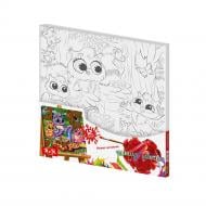 Роспись на холсте Danko Toys Canvas Painting с.7 №6 совы 31x31 см PX-07-06