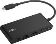 Док-станция Asus DC201 Dual 4K USB-C Dock black (90XB094N-BDS000)