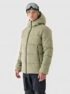 Куртка мужская зимняя 4F TECHNICAL JACKET M580 4FWAW24TTJAM580-43S р.L хаки